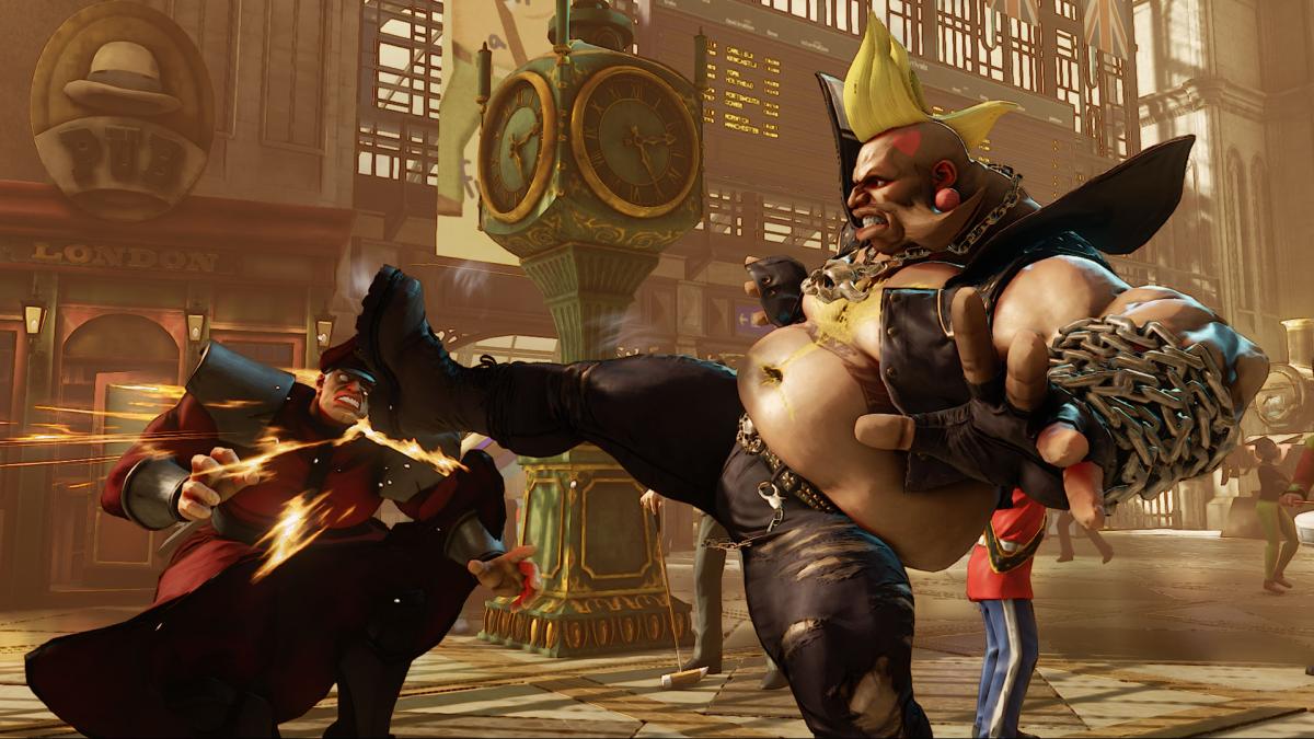 Birdie big boot on M. Bison